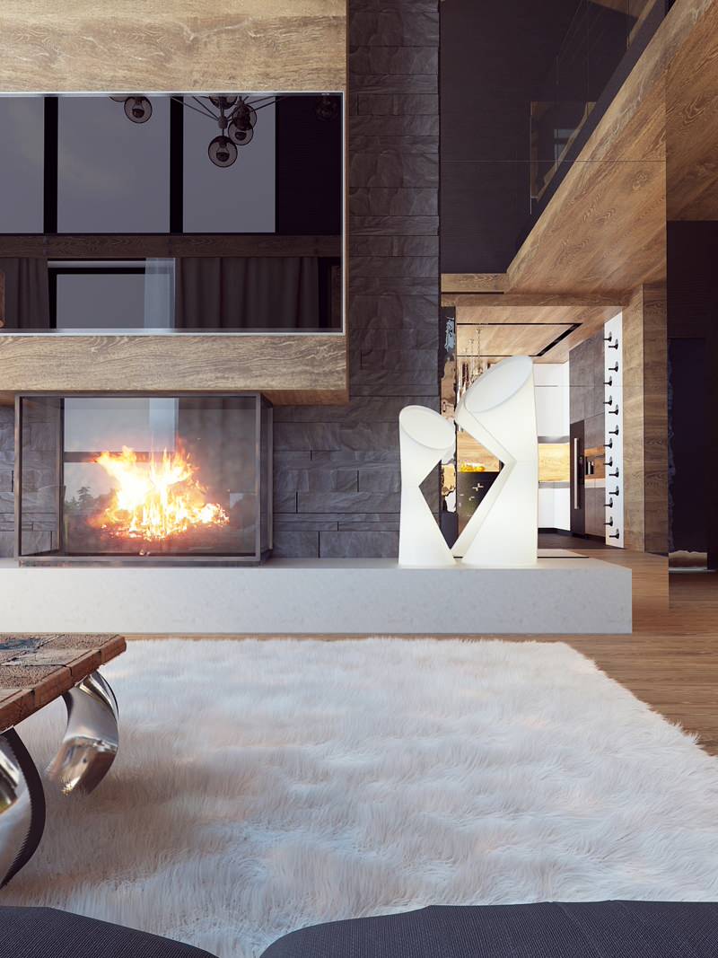 Частный дом в стиле Современного Шале