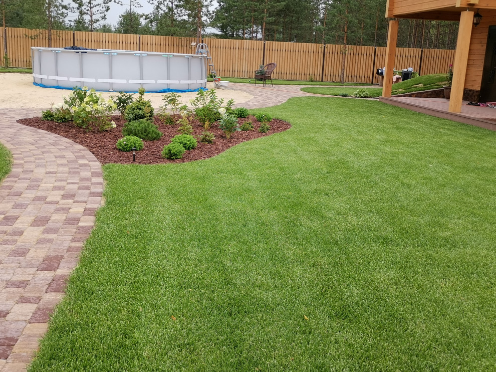 Дорожное покрытие участков от ландшафтной компании «GreenStar»