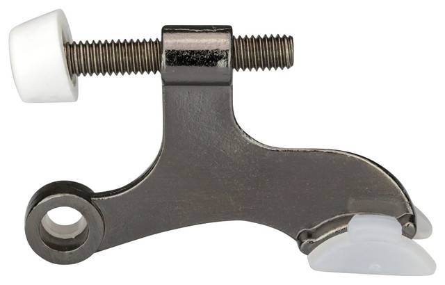 Rok Hardware Heavy Duty Hinge Pin Door Stop Antique Nickel