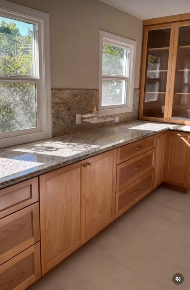 Hand Made Natural Alder Wood Kitchen