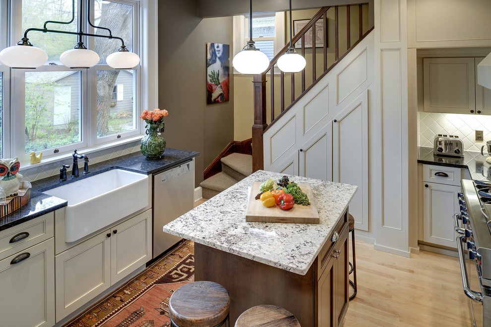 Kitchen with Unique Storage - Transitional - Kitchen - Minneapolis - by Designs by Martina