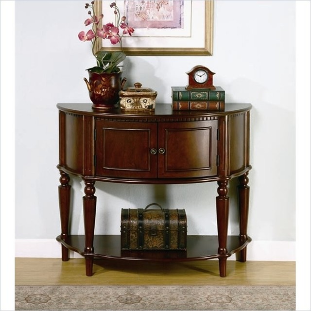 Coaster Accent Table, Brown Finish 950059 Contemporary Side Tables