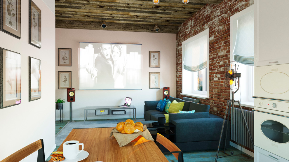 Квартира в стиле лофт