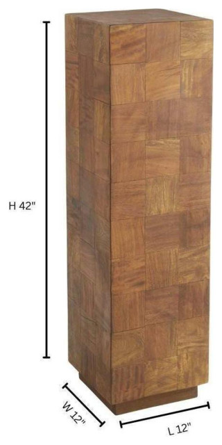 Halma End or Side Table, Oak - Rustic - Side Tables And End Tables - by ...