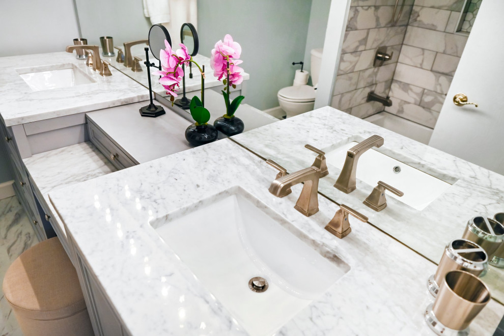 Home design - transitional home design idea in Chicago