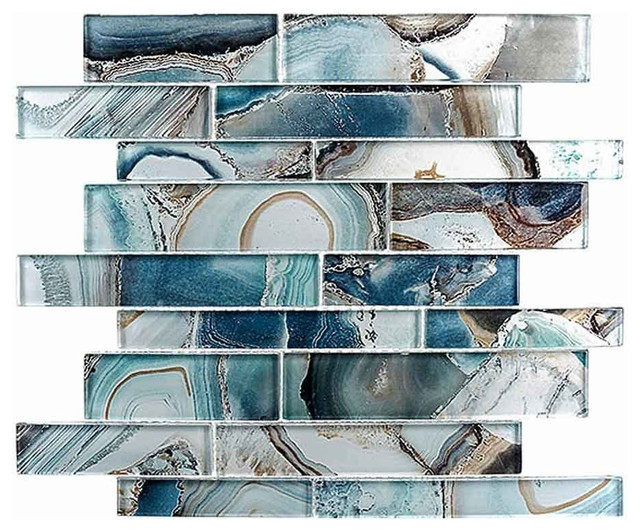 11 75 X11 Picasso Mosaic Tile Contemporary By 11 75 X11 Picasso Mosaic Tile Crystal Lagoon