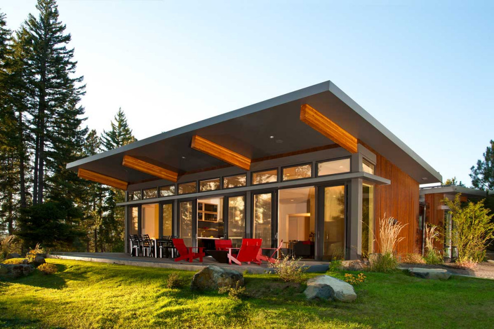 Inspiration for a modern home in Seattle.