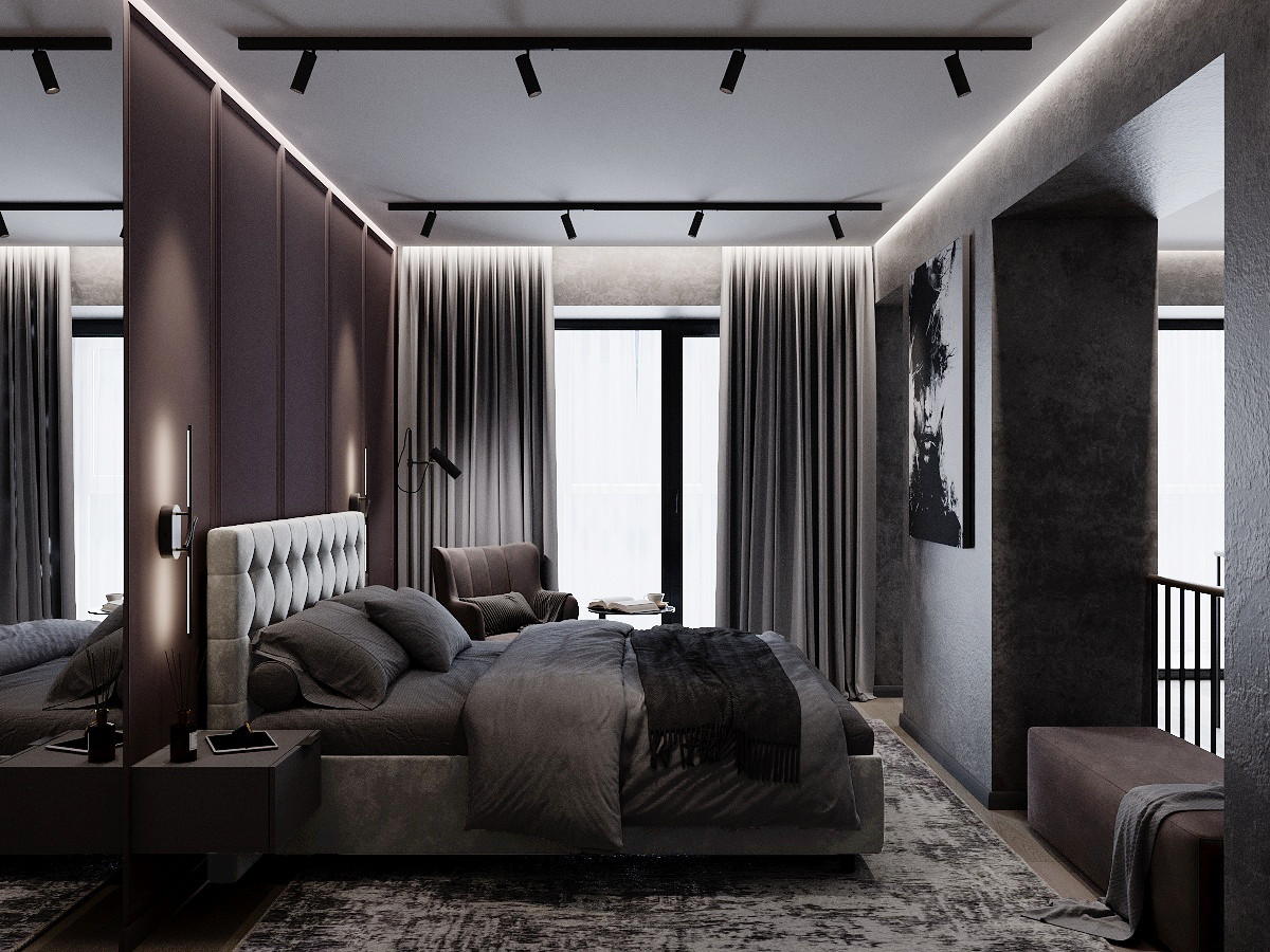 Двухуровневая квартира в ЖК Левобережный Лайф