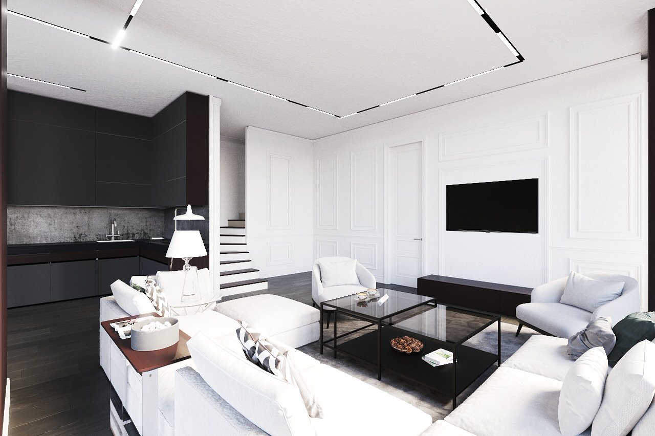 DESIGN RESIDENCE «Red Storm» | Re INTERIORS DESIGN