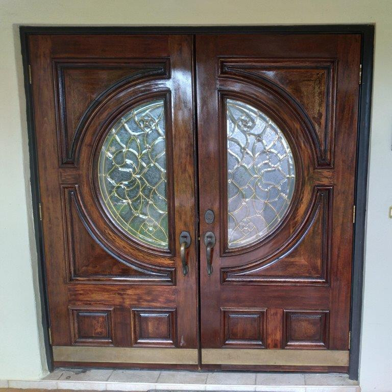 Double Door Installation and Refurbished