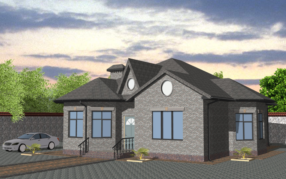 проект одноэтажного дома