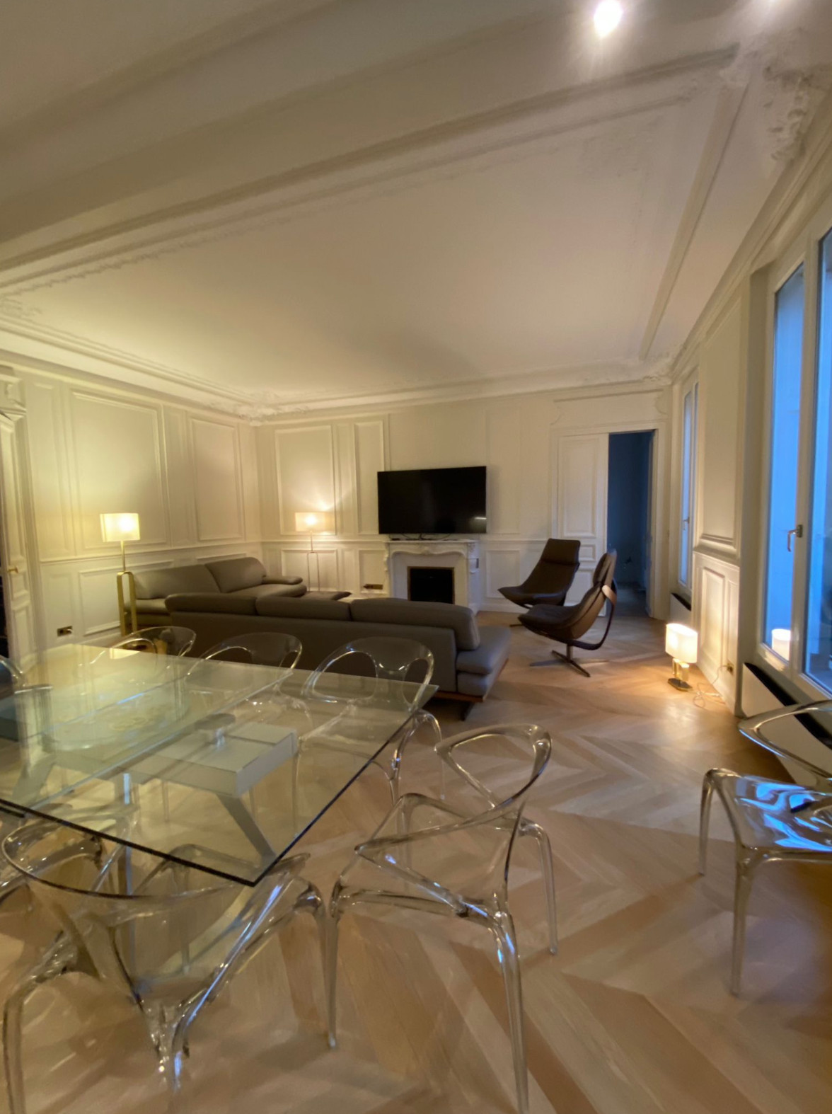 Projet Haussmann - Rénovation complète d'un appartement de 188m2.