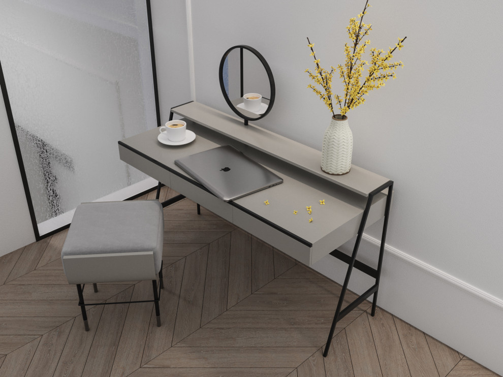 Интерьер квартиры-студии в ЖК Сосновка