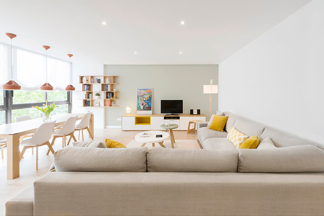 Interiorismo Ramon Turr&oacute; skandinavisch-wohnzimmer