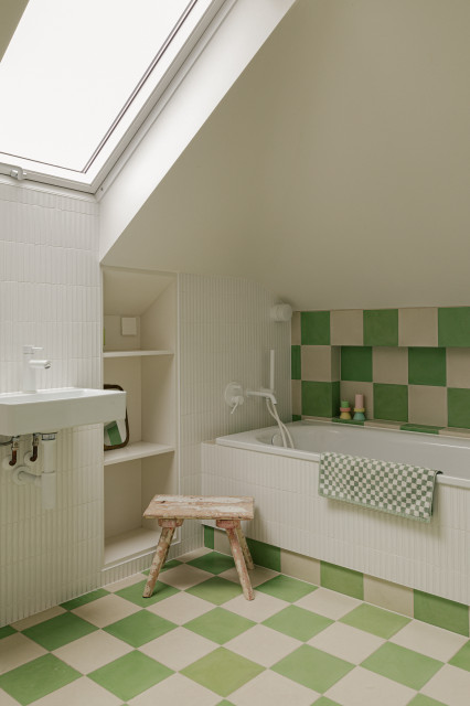 The Brockley House eclectic-bathroom
