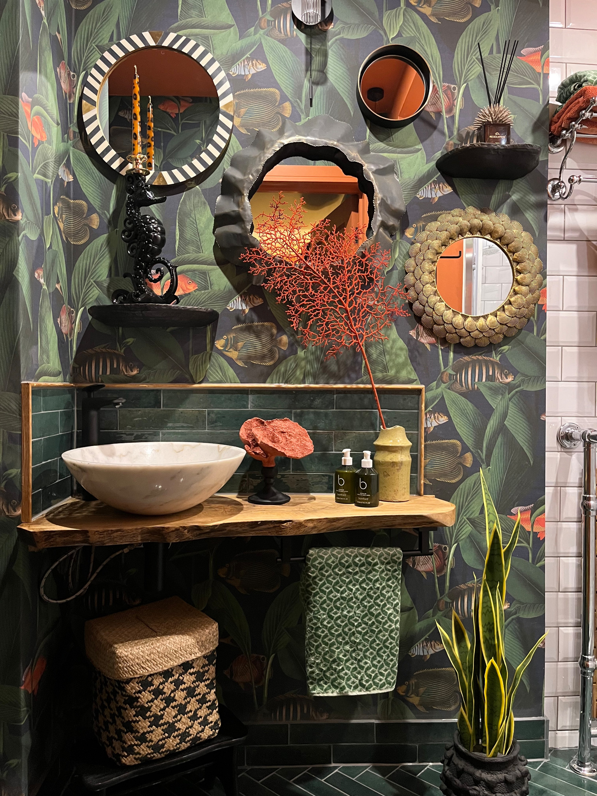 Coral Reef Shower Room