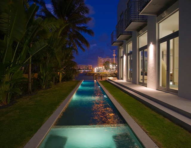 BELVEDERE HOUSE contemporary-swimming-pool