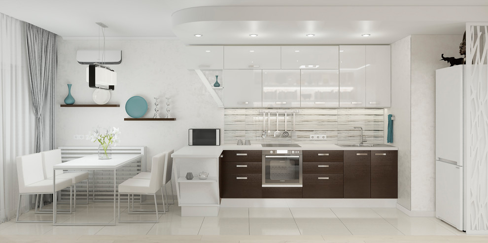 Квартира "Пудра и шоколад"