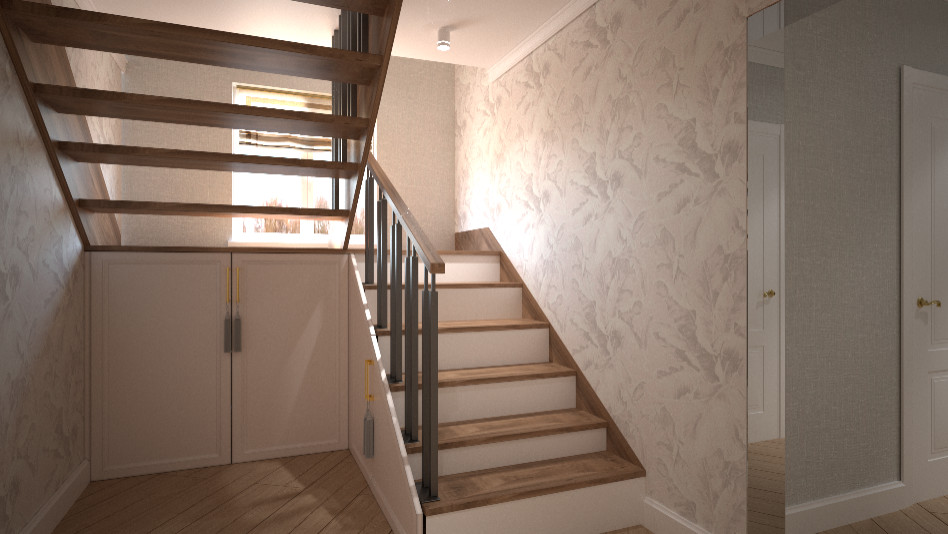 Проект загородного дома (1 этаж).