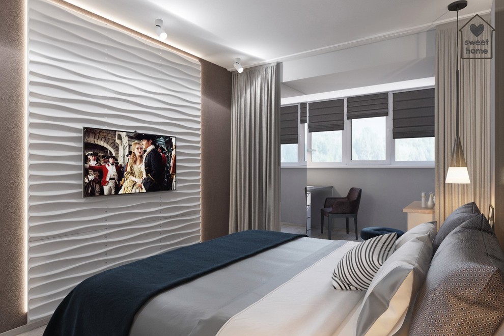 спальная, минимализм