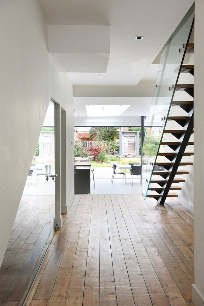 Photo of a contemporary hallway in London.