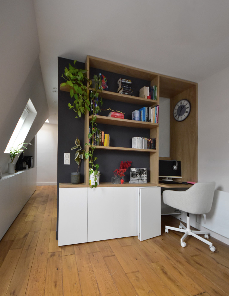 Aménagement appartement sous toiture mansardée