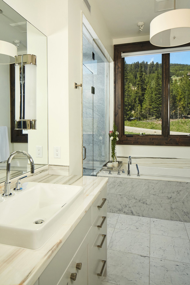Bathroom - transitional bathroom idea