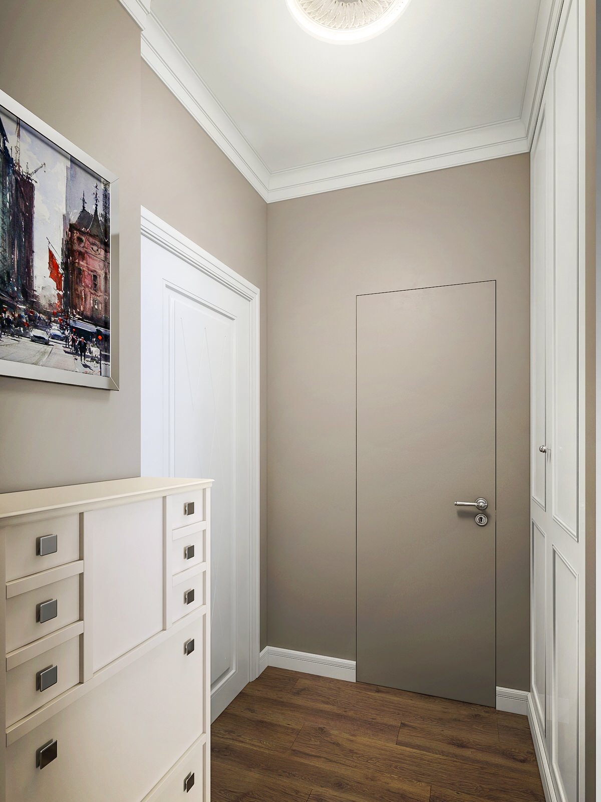 Дизайн интерьера однокомнатной квартиры: проект Студии Инстильер