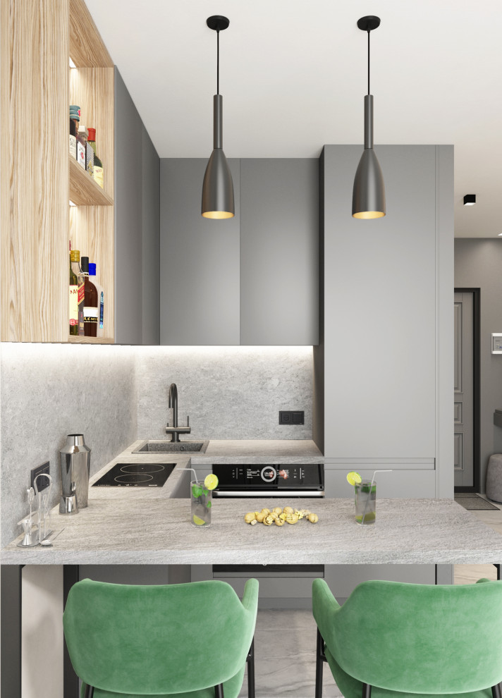 Однушка в стиле минимализм