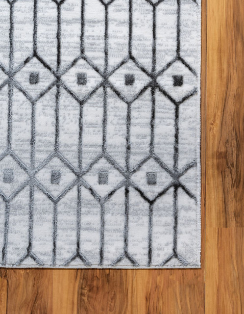 Contemporary Kashi Area Rug, Round 5' - Scandinavian - Area Rugs - by ...