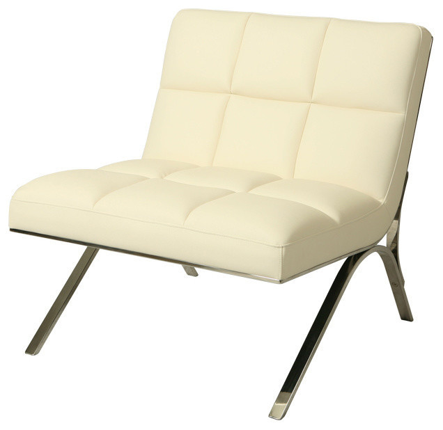 Club Chair in Ivory