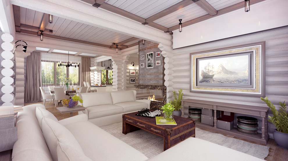 Лесной домик в стиле прованс