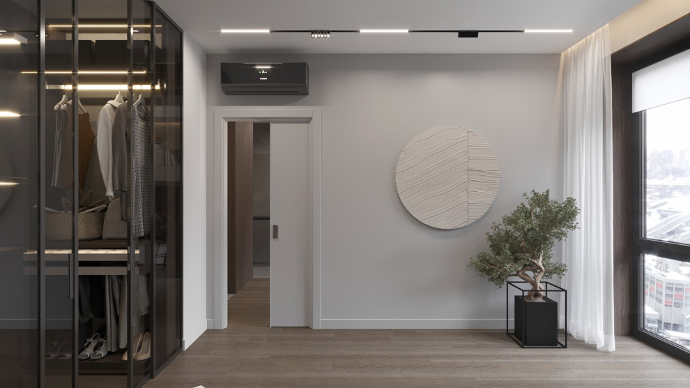 ДИЗАЙН ОДНОКОМНАТНОЙ КВАРТИРЫ 49 КВ.М