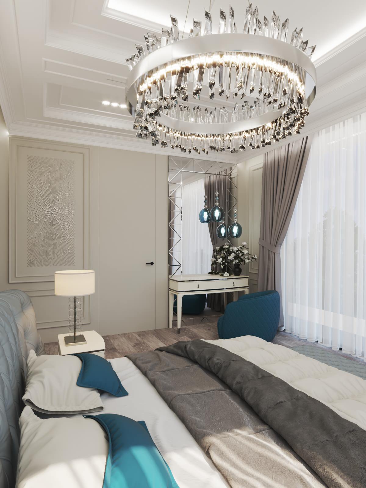 Дизайн мастер спальни