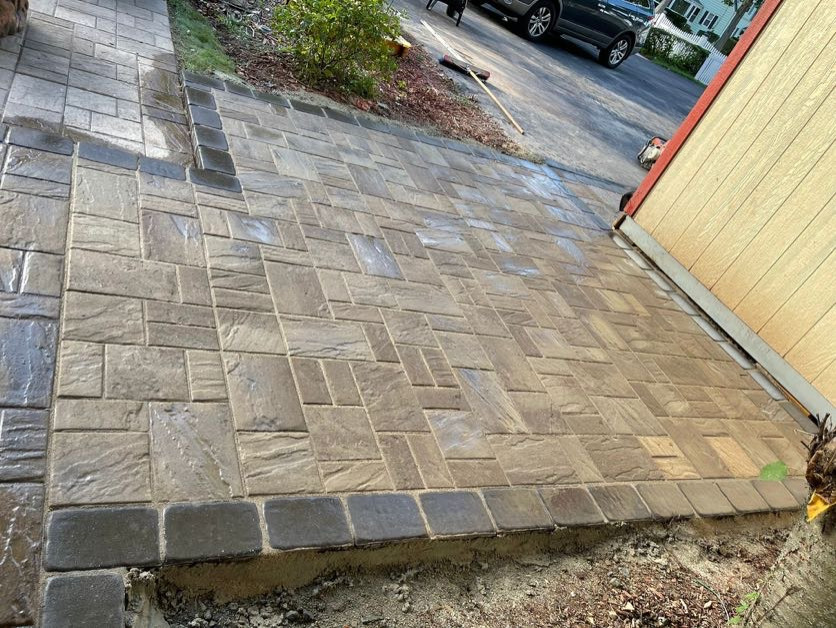 Masonry work and pavers