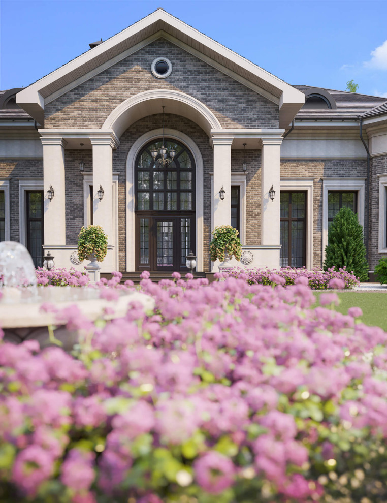 Архитектурный проект одноэтажного жилого дома площадью 400 кв.м.