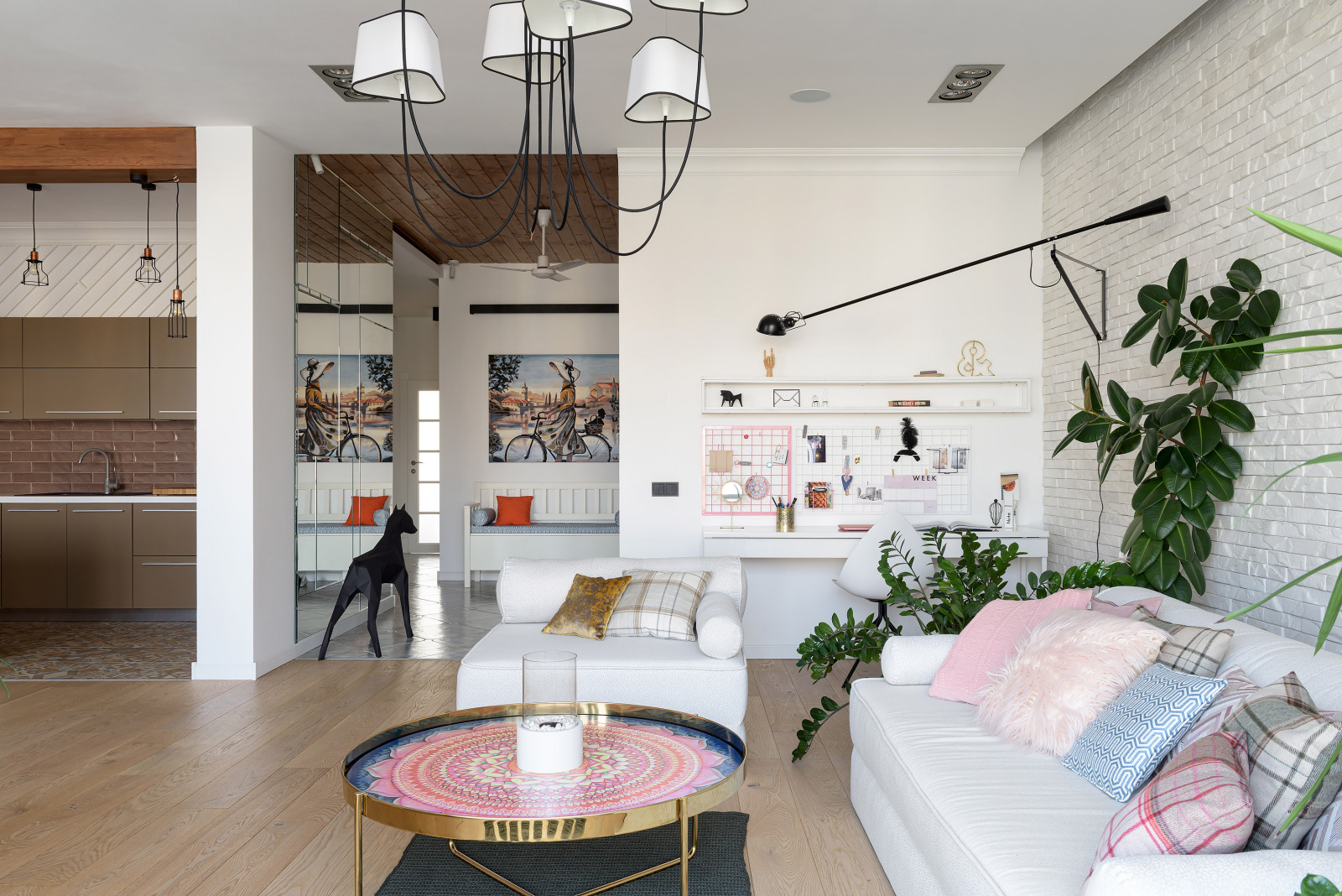 "Forever young". White Cozy Home.