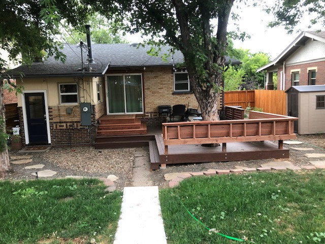 Deck addition