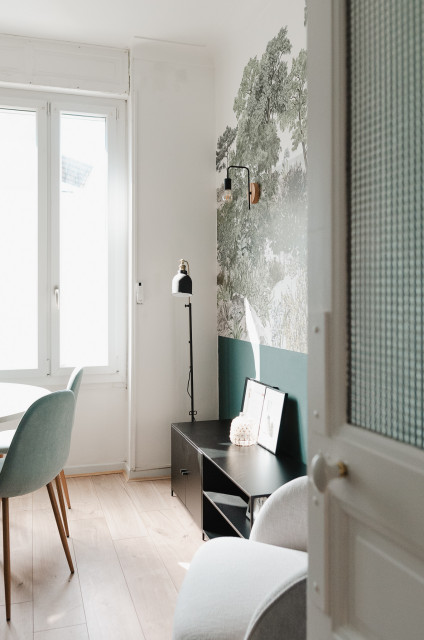 Décoration d'un bureau d'avocate dans le Gard - Scandinavian - Brest