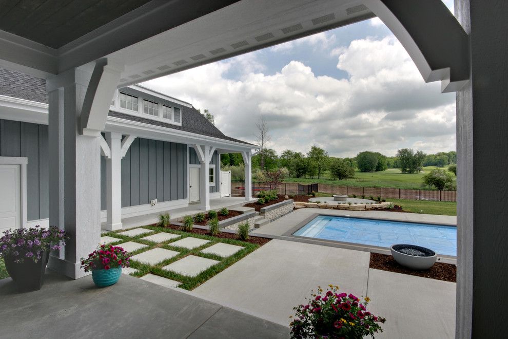 Pool - transitional pool idea in Grand Rapids