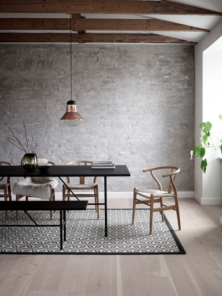 Design ideas for a dining room in Esbjerg.