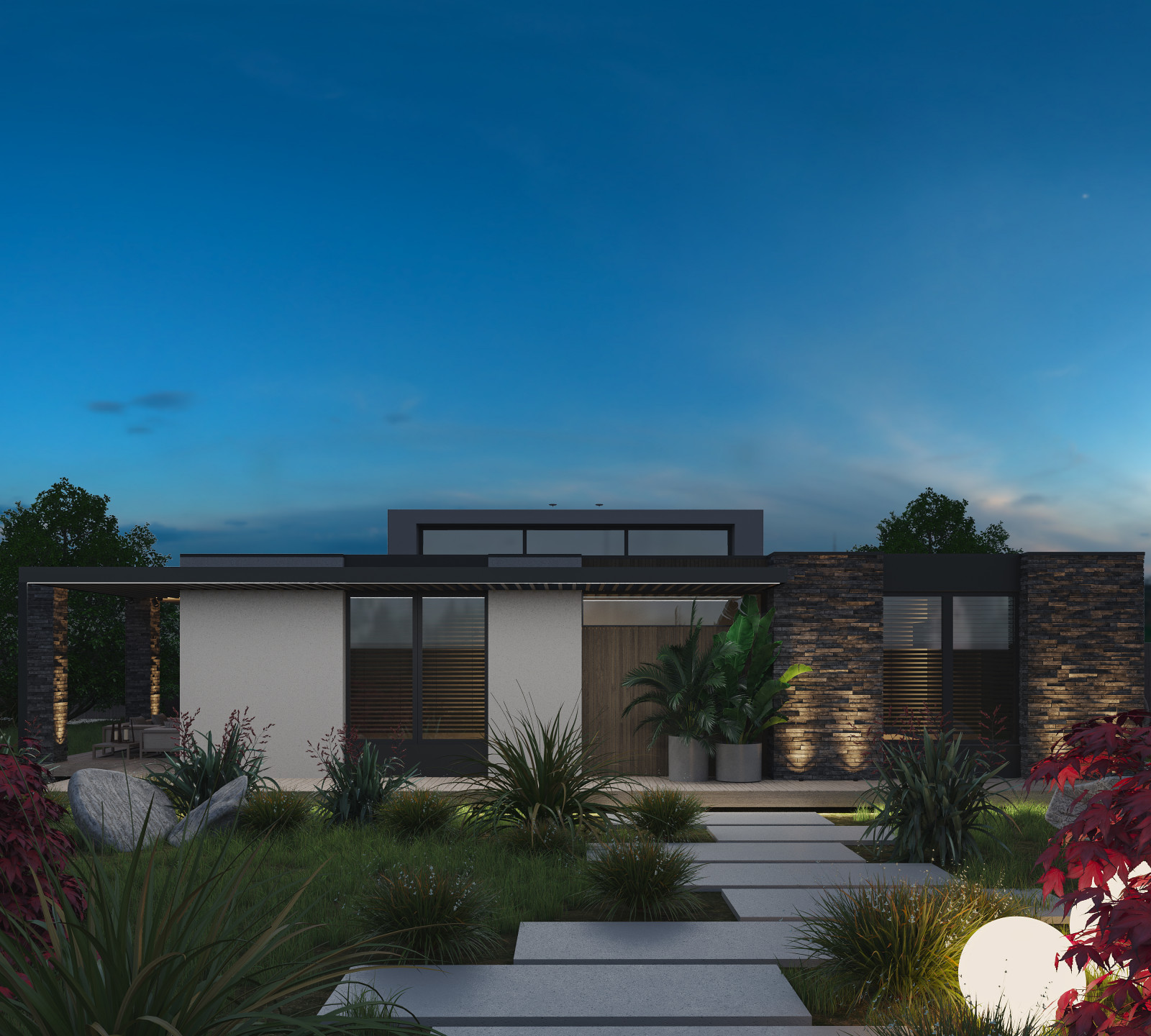 Загородный дом в предгорье