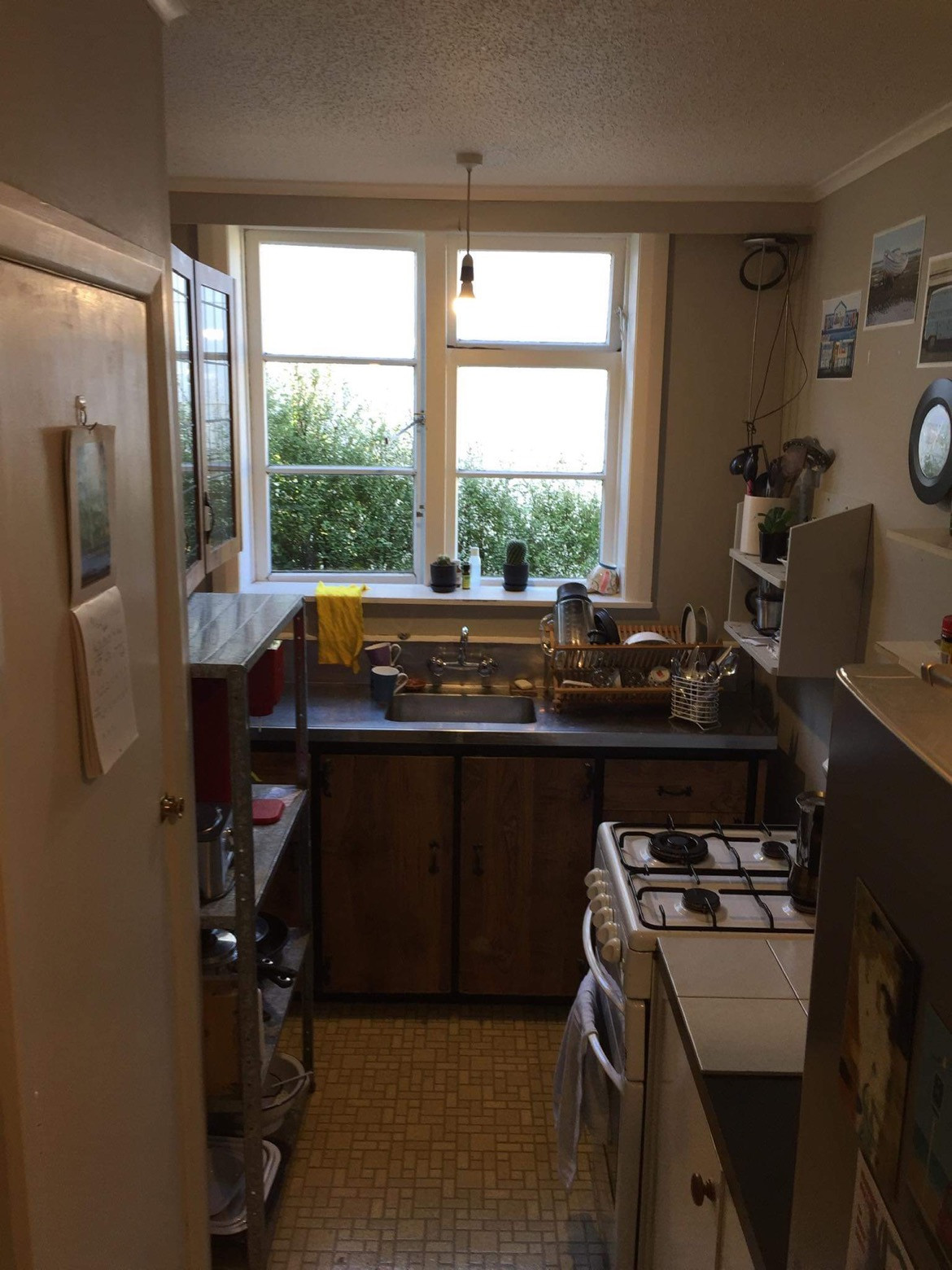 The old kitchen