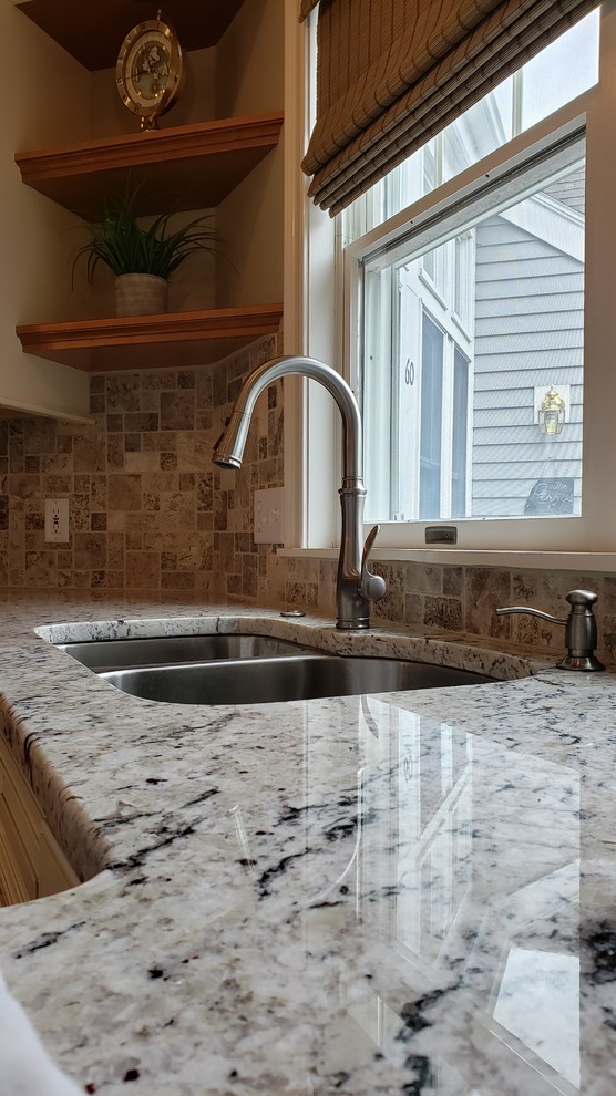 Transitional home design photo in Providence