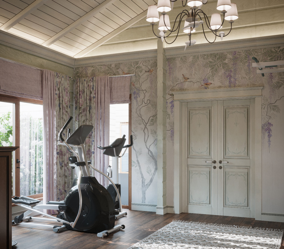 Интерьер в стиле Прованс в пос. Медное Озеро