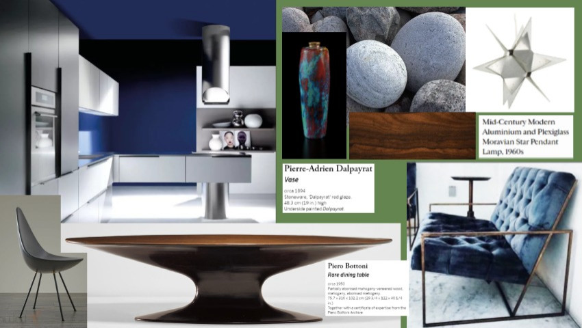 Стилистический коллаж интерьера