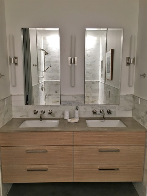 Pandora modern-badezimmer