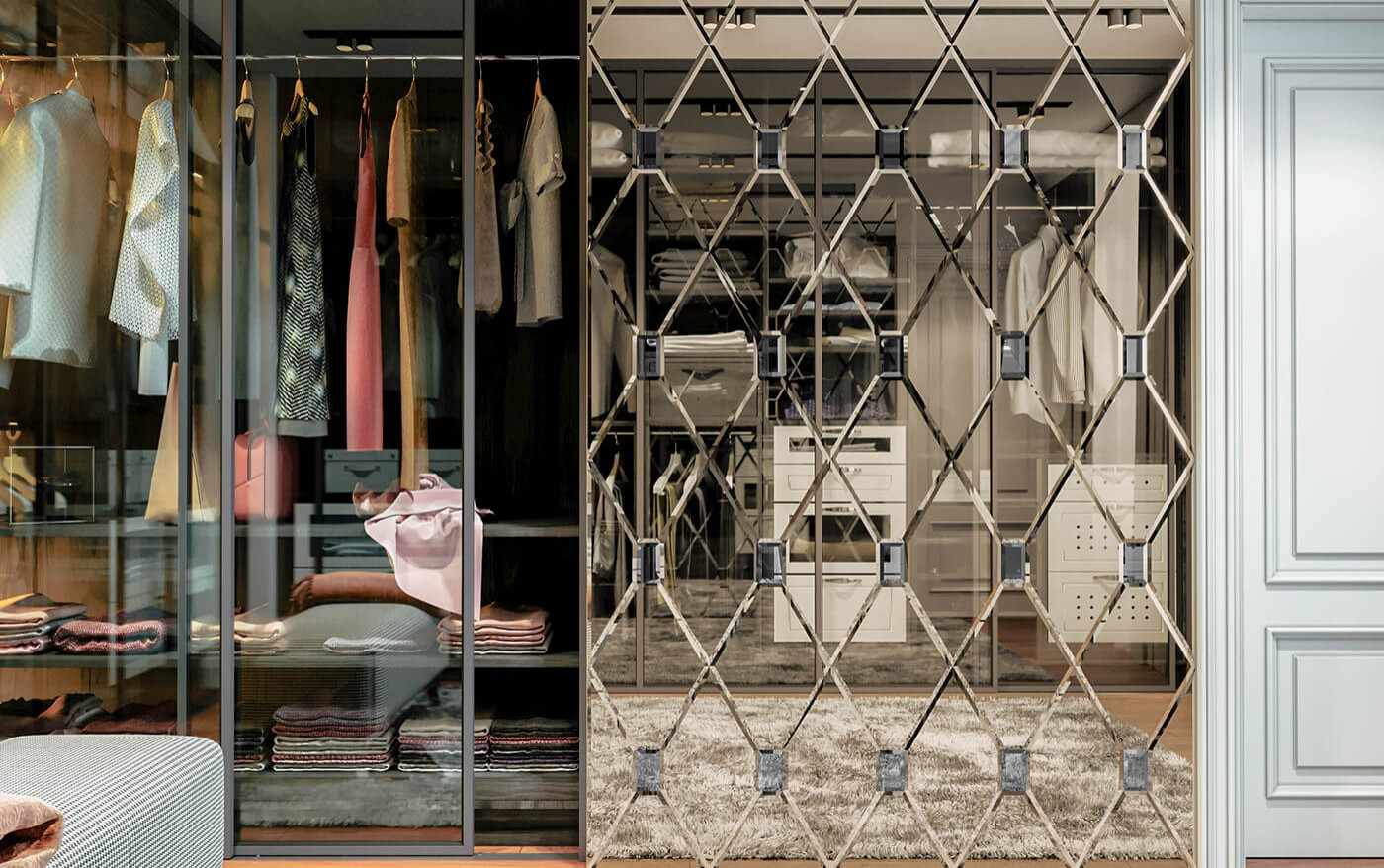 Зеркальное панно Нью-Йорк