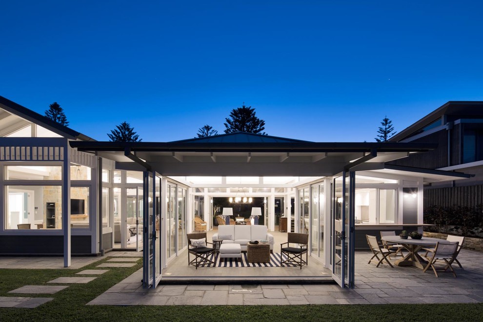 Photo of a beach style patio in Sydney.