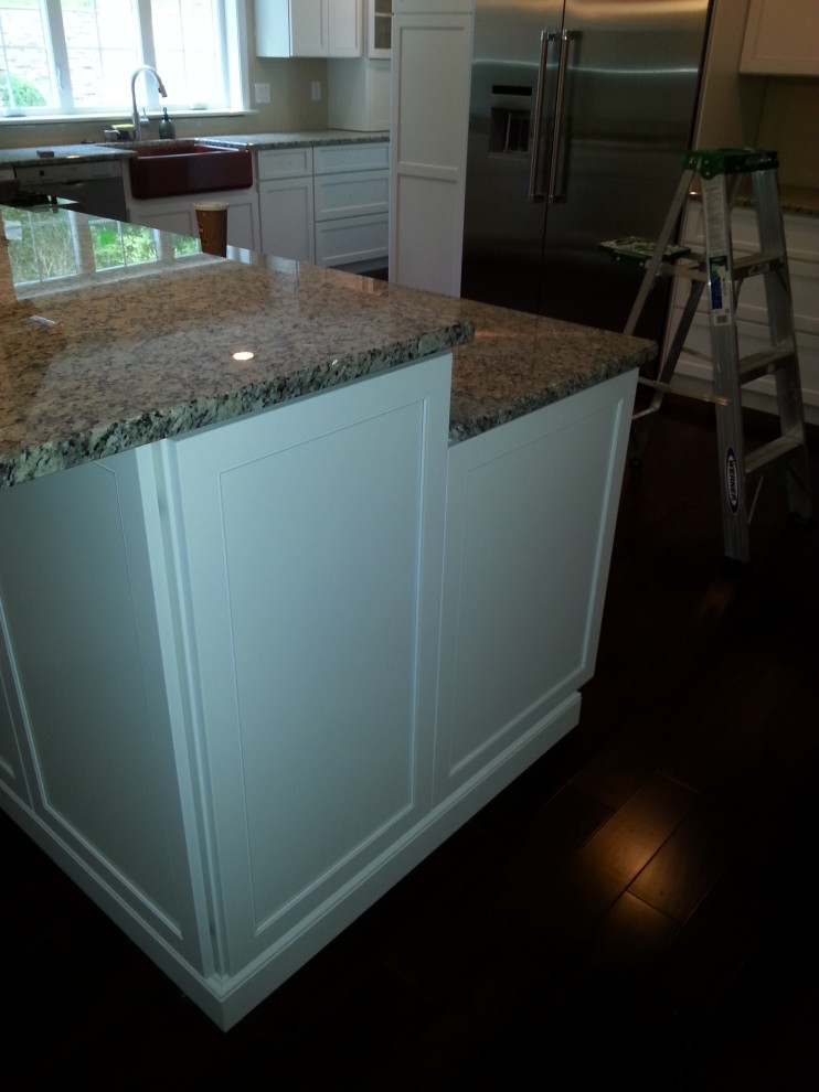 Stacy M Custom Kitchen Flooring + Bump out